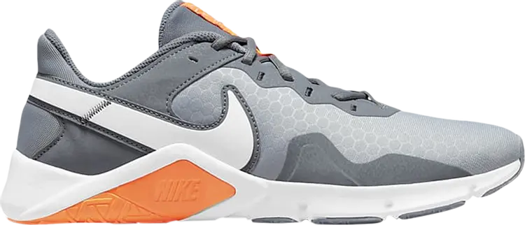 

Кроссовки Nike Legend Essential 2 'Wolf Grey Total Orange', серый
