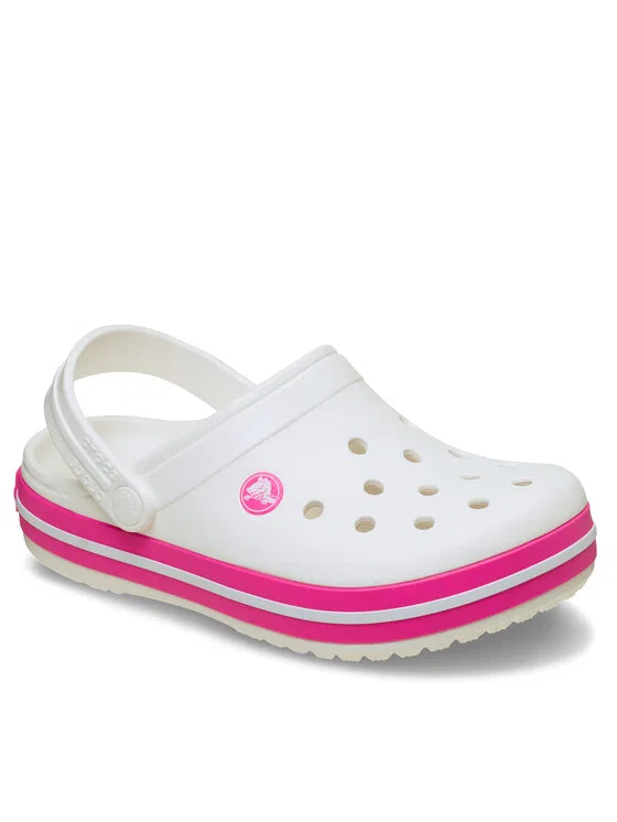 Шлепанцы Crocband Clog T Crocs, белый — фото 2