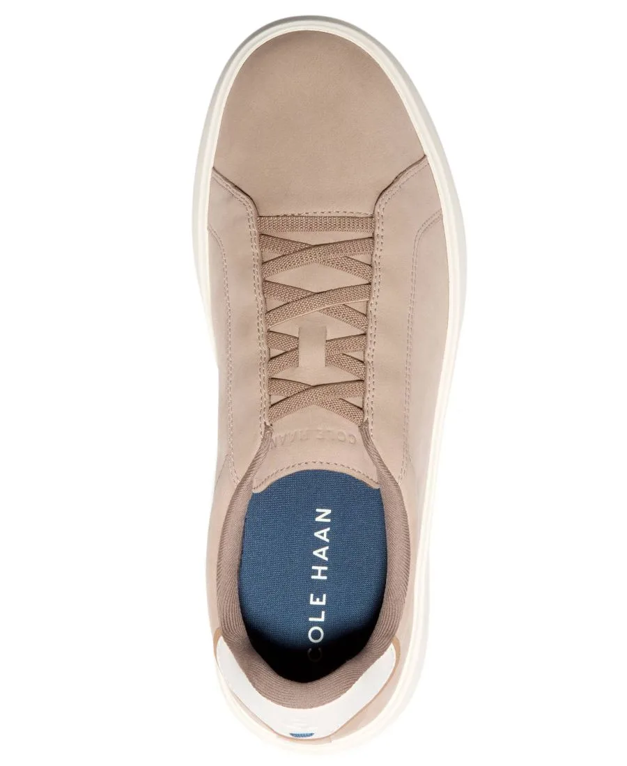 Мужские слипоны Grand Crosscourt Daily на шнуровке Cole Haan, birch бежевый nubuck — фото 3