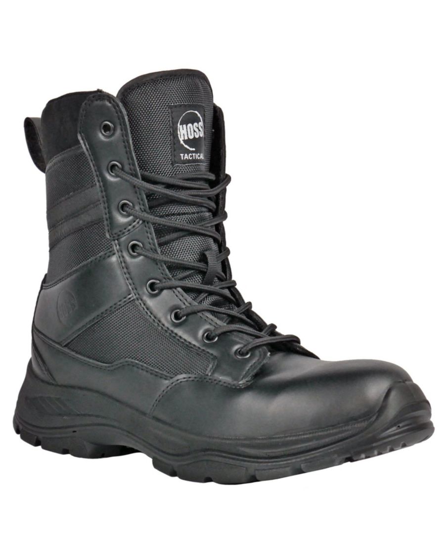 

Мужские ботинки Watchman 8" черные с мягким носком 80180 Hoss Boot Company, Black