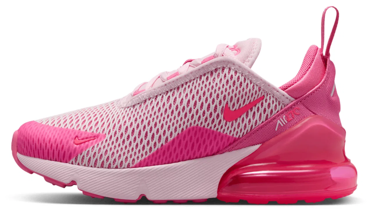 Кроссовки для девочек Air Max 270 NA40 Nike, цвет Pink Foam/Hyper Pink/Pinksicle — фото 2