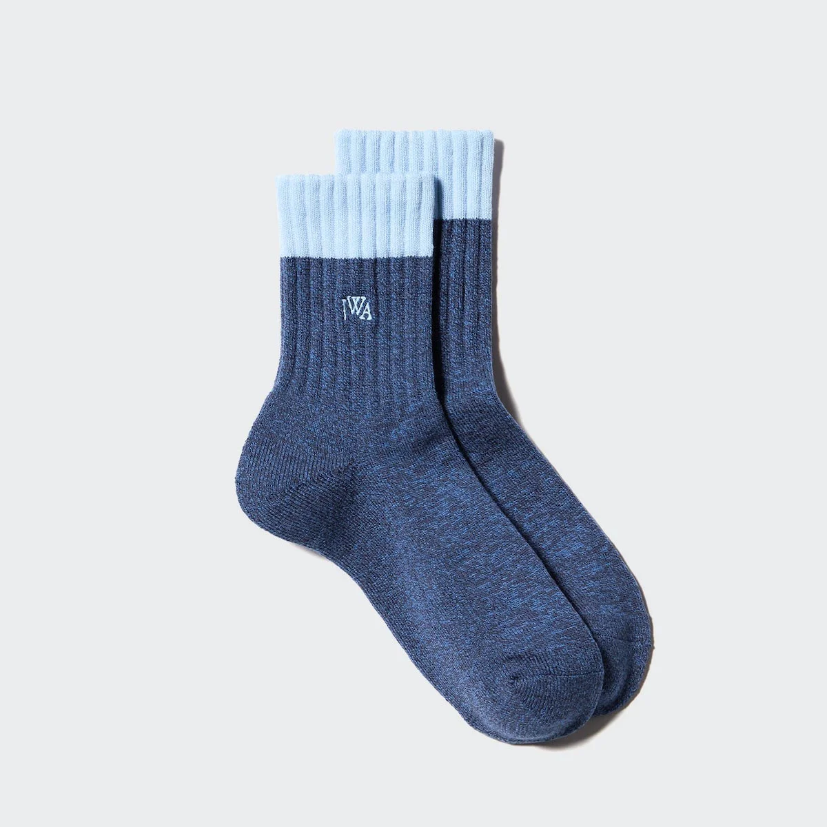 Носки Uniqlo x JW Anderson Heattech Bi-color, 68 синий