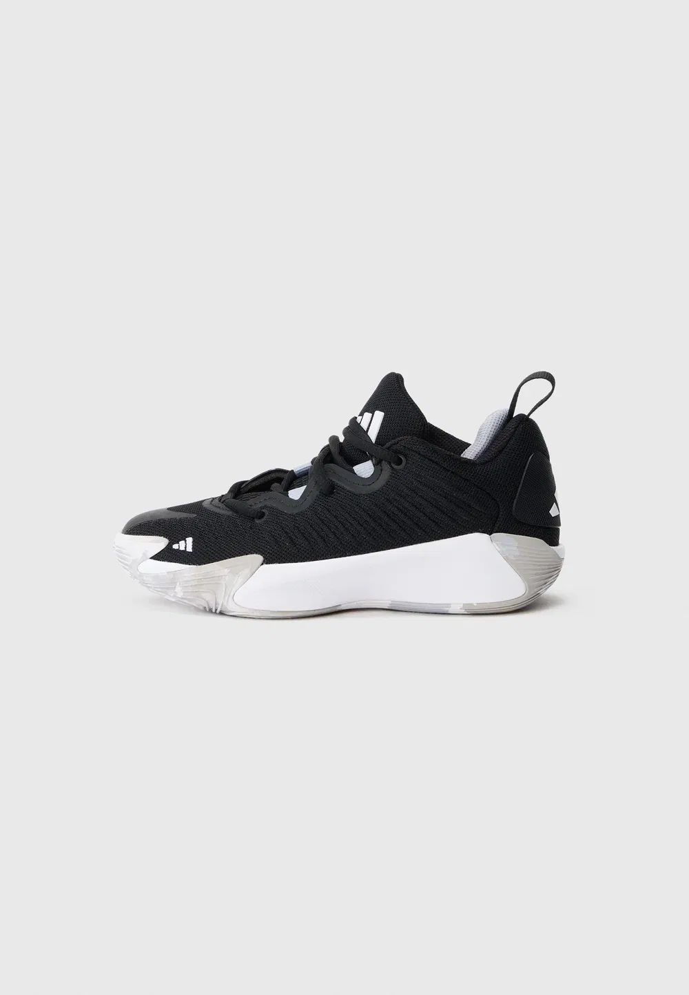 Баскетбольные кроссовки Initiation унисекс Adidas Performance, Core Black/Halo Silver-Coloured/White