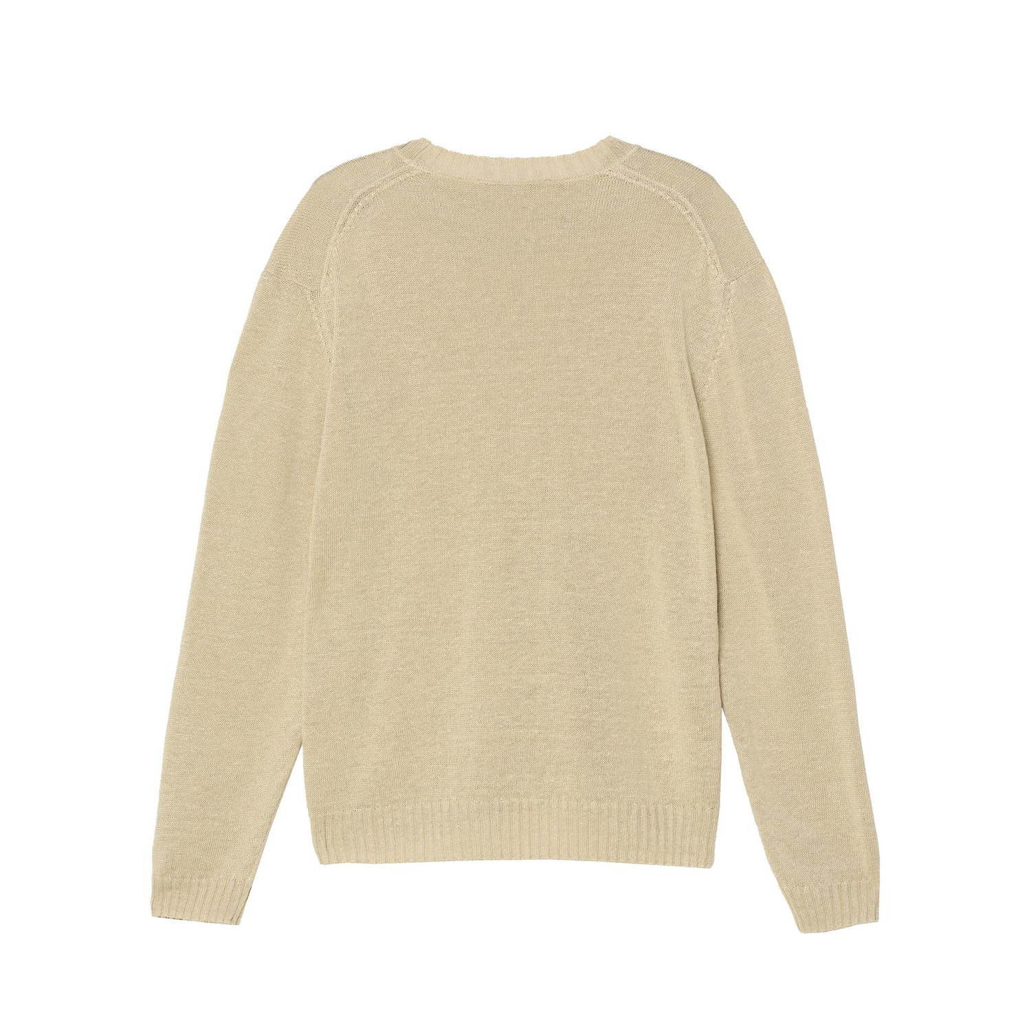 Джемпер Zara Benito Antonio Collection Relaxed Fit 100% Linen, бежевый — фото 4