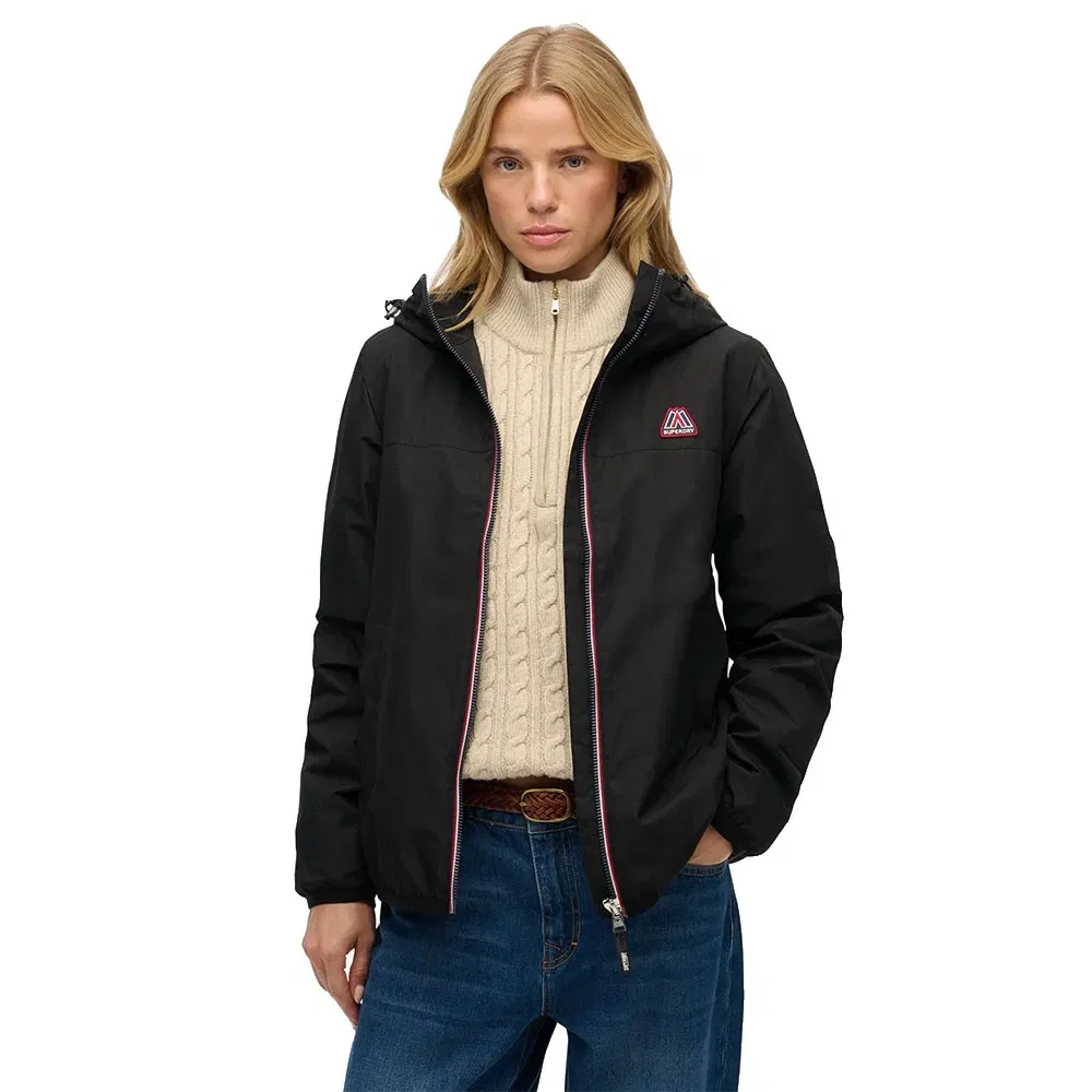 Ветровка Essential Tri Windbreaker Superdry, черный