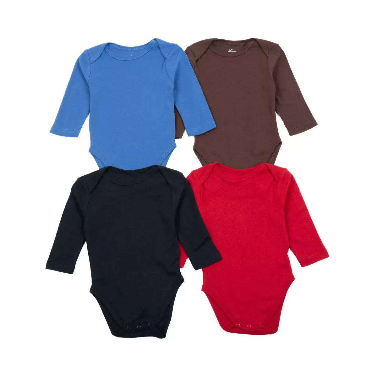 Детский боди-комбинезон с длинным рукавом LEVERET, Solid Boys