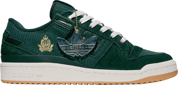 Кроссовки Adidas APT.4B x Forum 84 Low 'The Door', зеленый