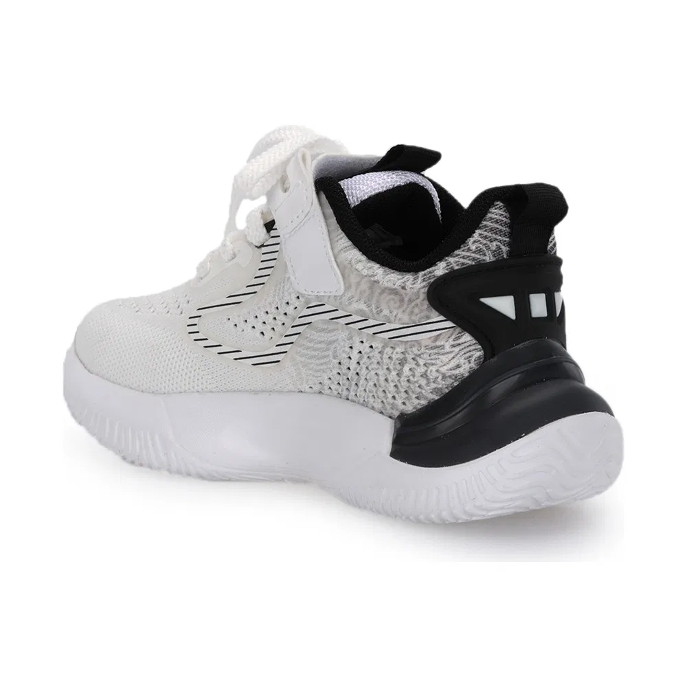 Детские кроссовки для мальчиков с легкой подошвой, White Black, Nıtro Slazenger — фото 3