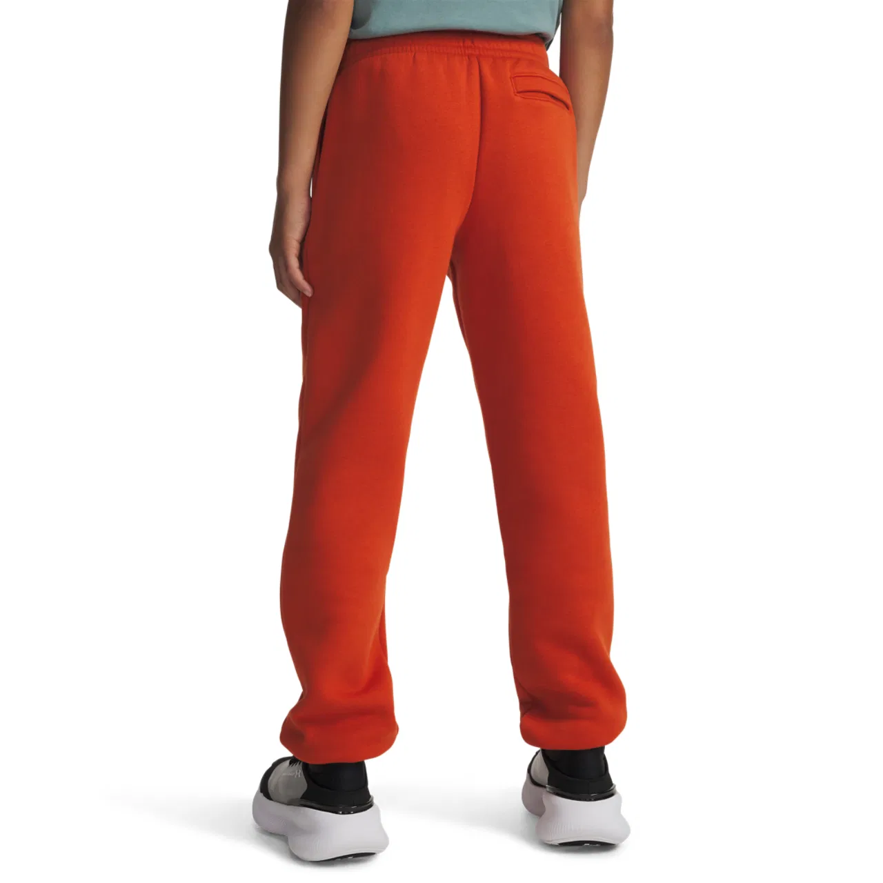 Брюки для мальчиков Essential Fleece Under Armour, цвет Surplus Orange/White — фото 2