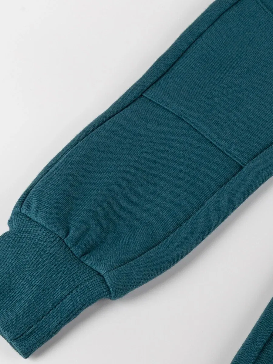 Штаны SIGIKID Regular Pants 'Sweathose Dino Fun' синего цвета — фото 4
