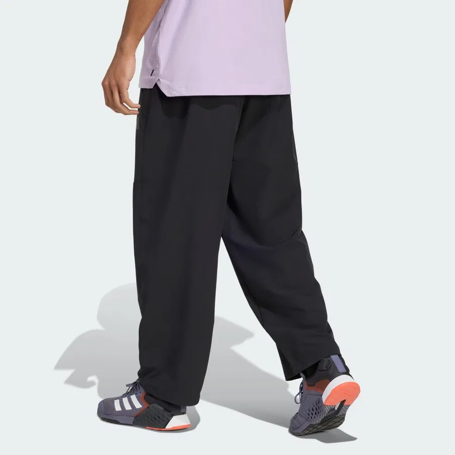 Штаны спортивные свободного кроя PrimeLift adidas, Черный — фото 2