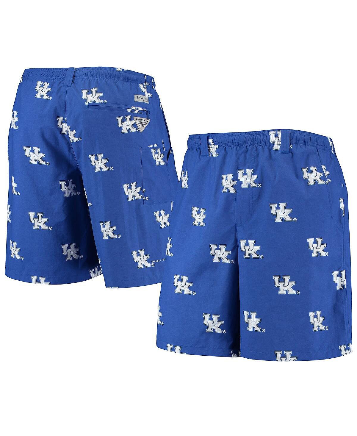 

Мужские шорты royal kentucky wildcats backcast ii 8 дюймов omni-shade hybrid Columbia