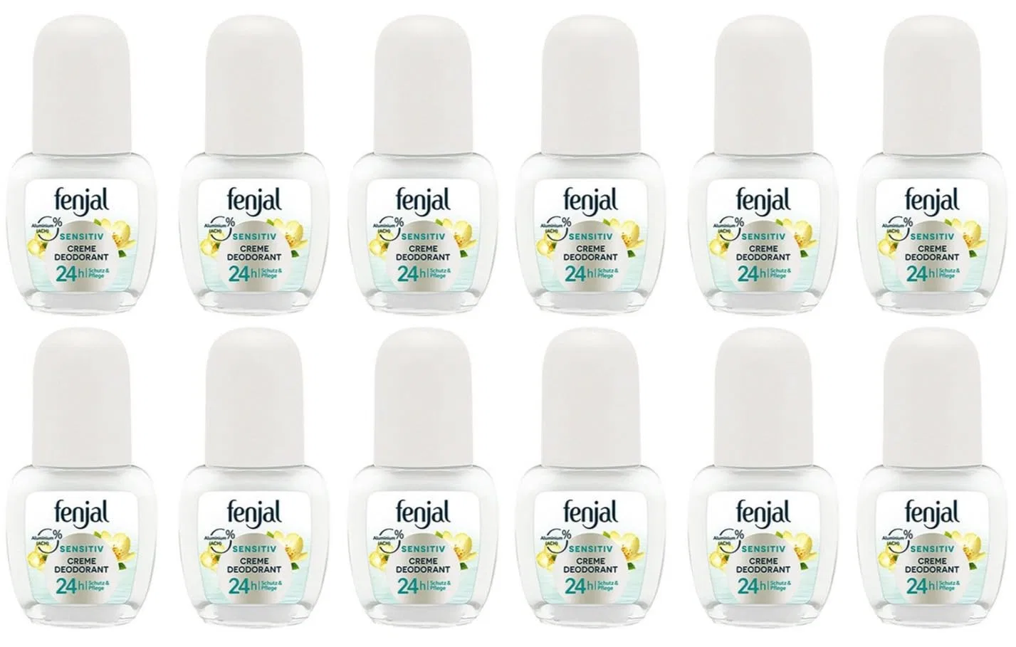 Дезодорант-ролик Fenjal Sensitive Roll-On, 12 шт. по 50 мл, Fresh