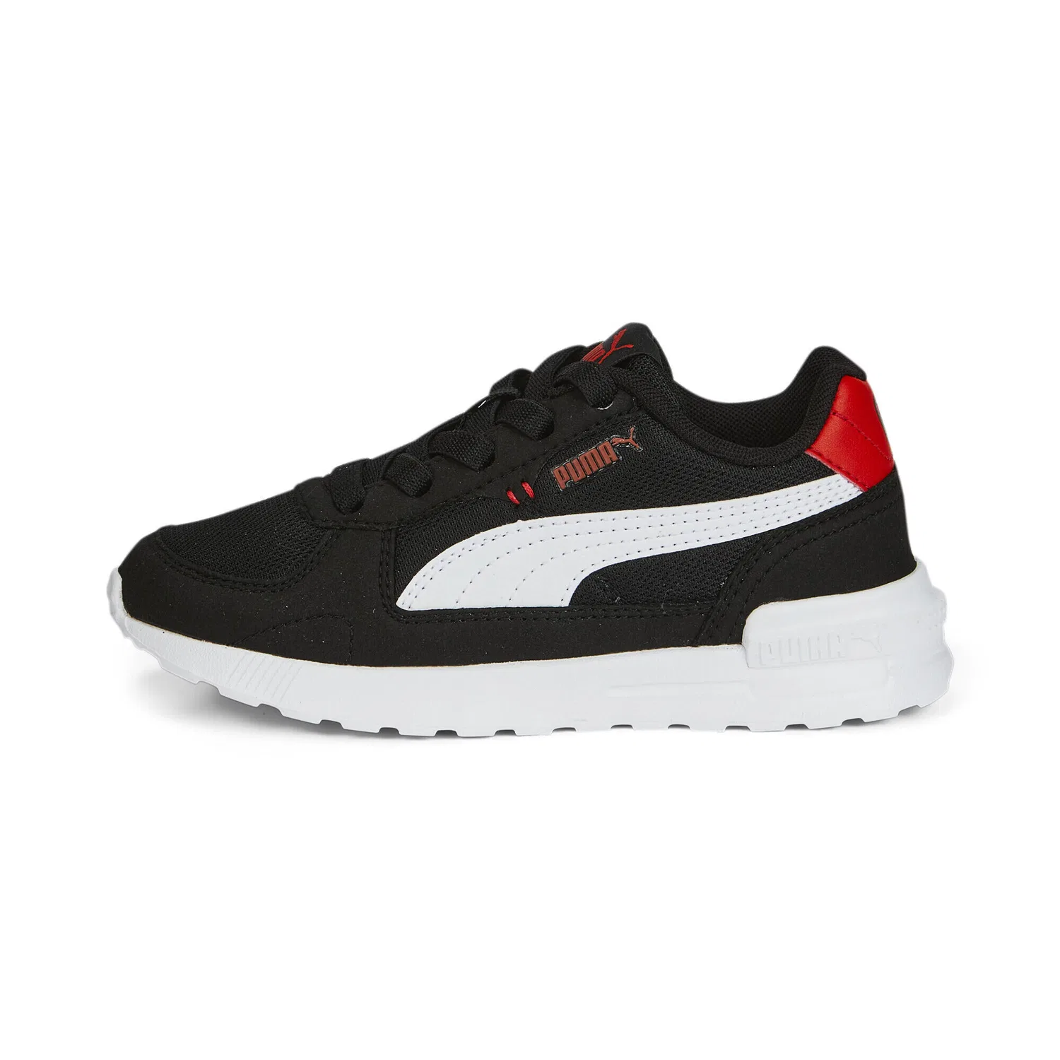 Детские кроссовки с футуристичным дизайном Graviton Sneakers Puma, Schwarz Weiss — фото 3