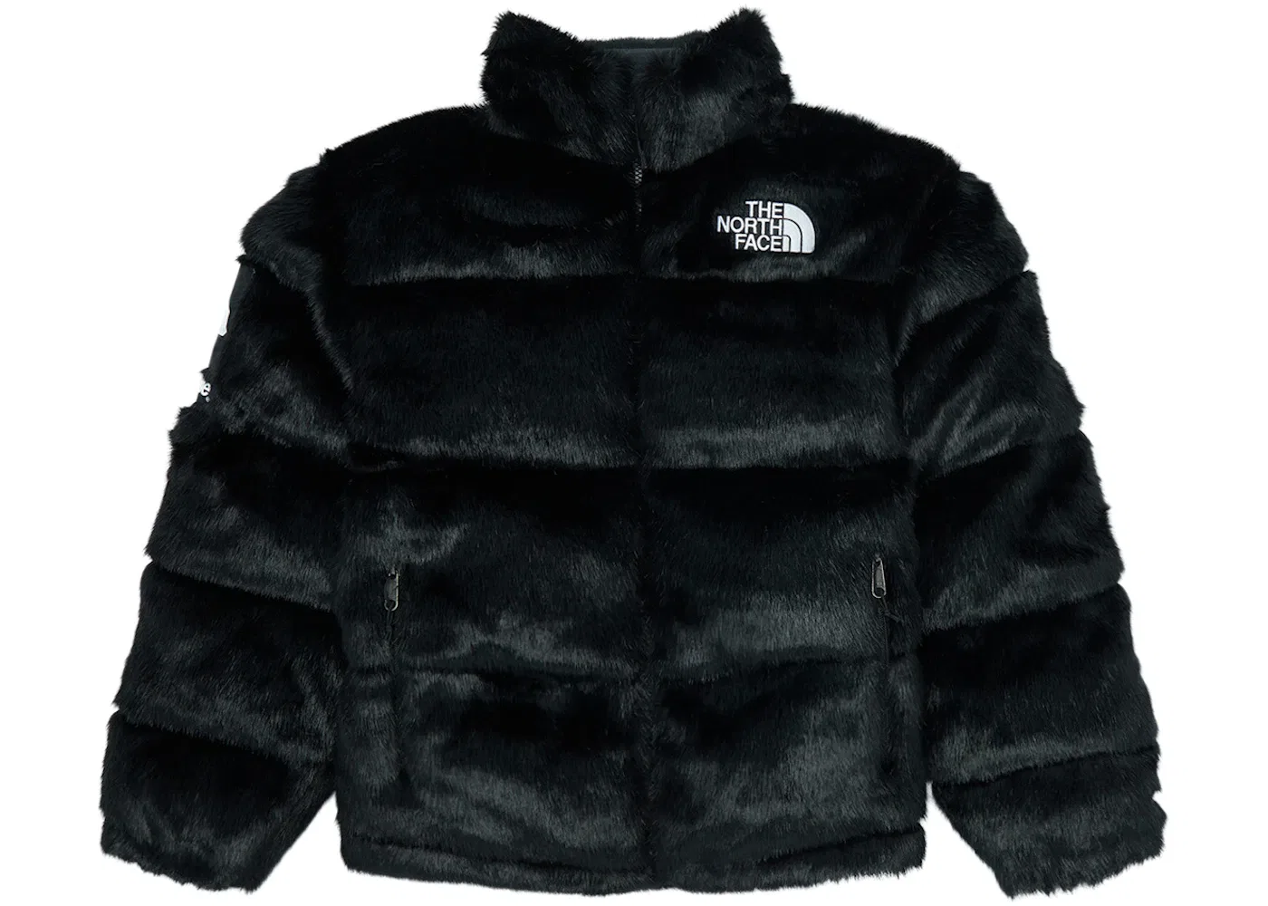 Мужская куртка с искусственным мехом Nuptse Supreme, The North Face, Black