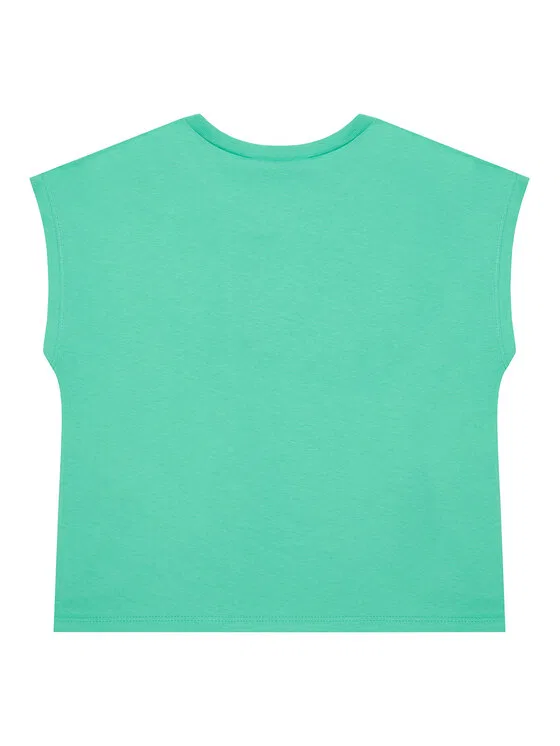 Майка regular fit United Colors Of Benetton, зеленый — фото 2