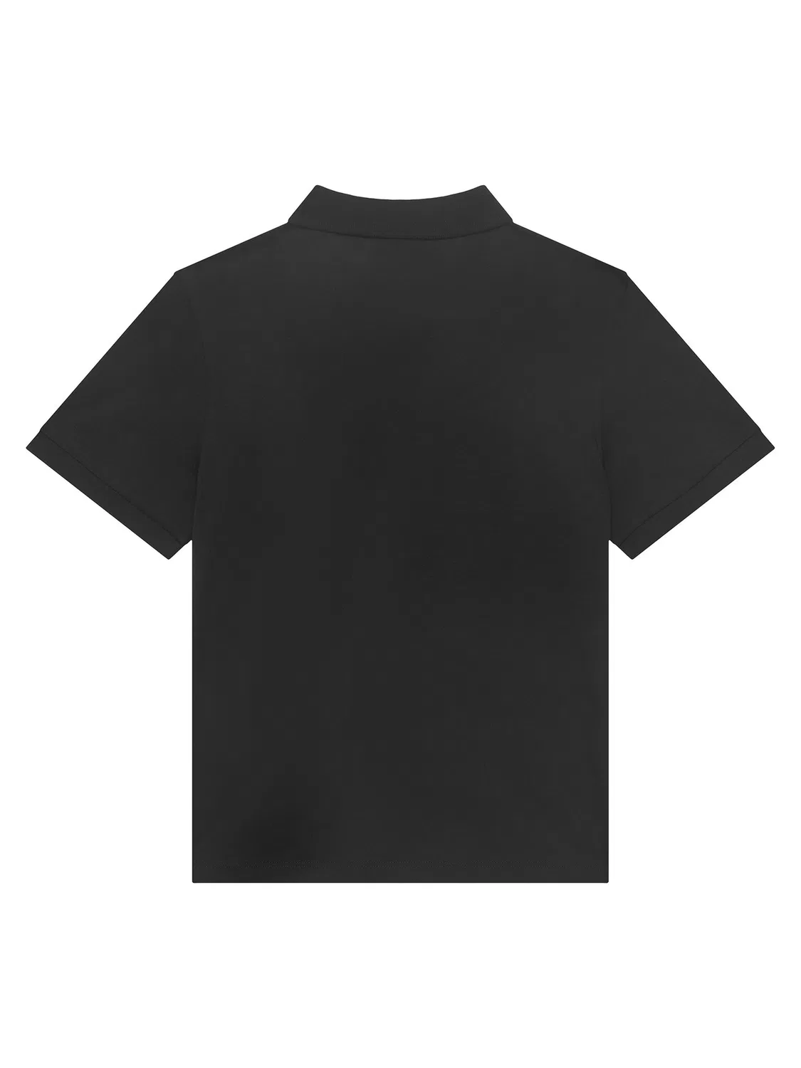 Поло стандартного кроя для мальчика Ea7 Emporio Armani, черный — фото 2