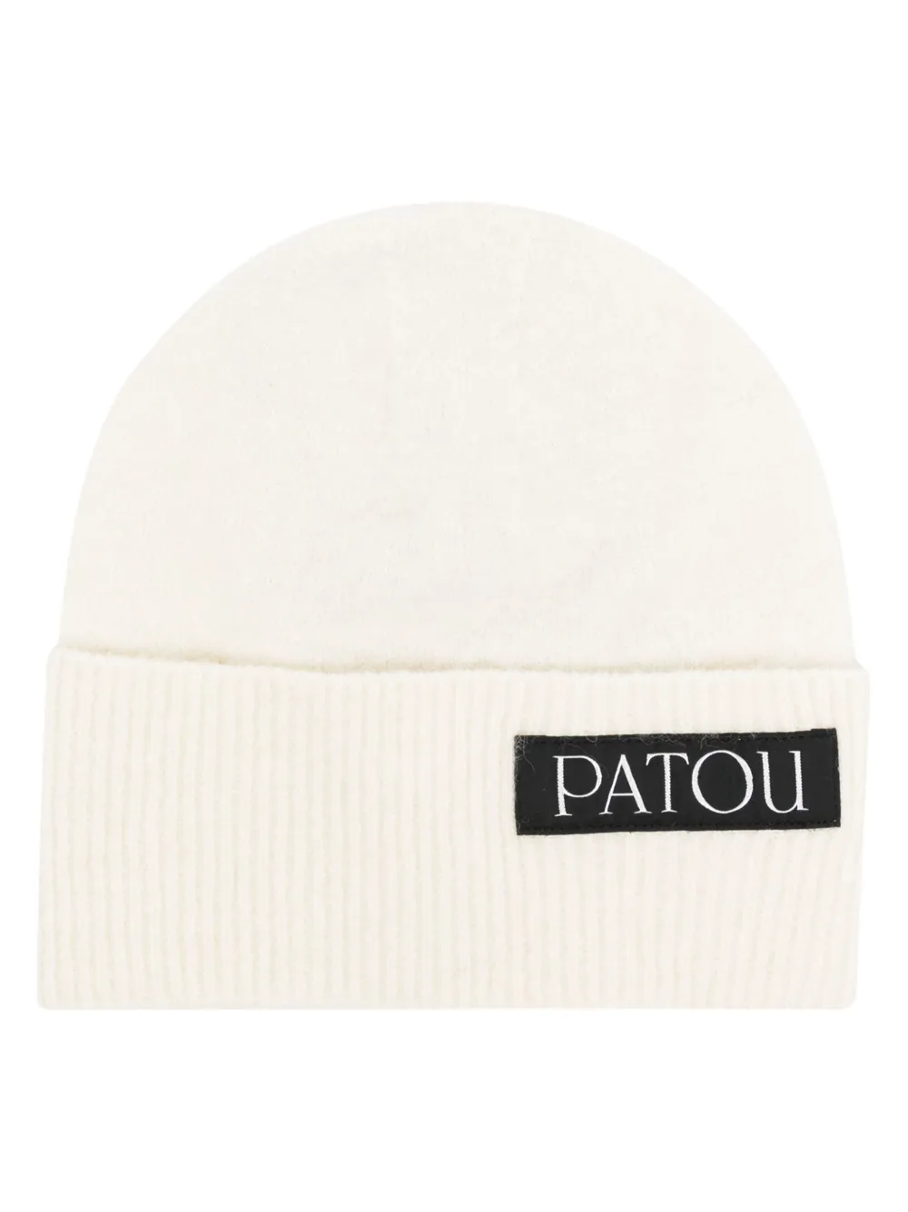 

Шапка бини с нашивкой-логотипом PATOU, белый