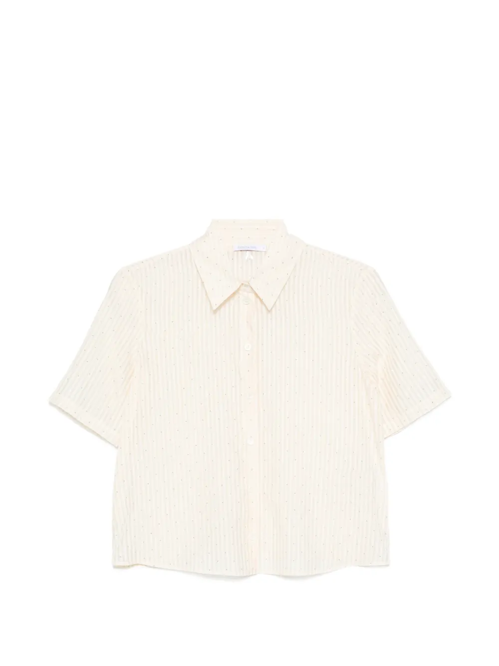 

Рубашка в полоску Patrizia Pepe, бежевый