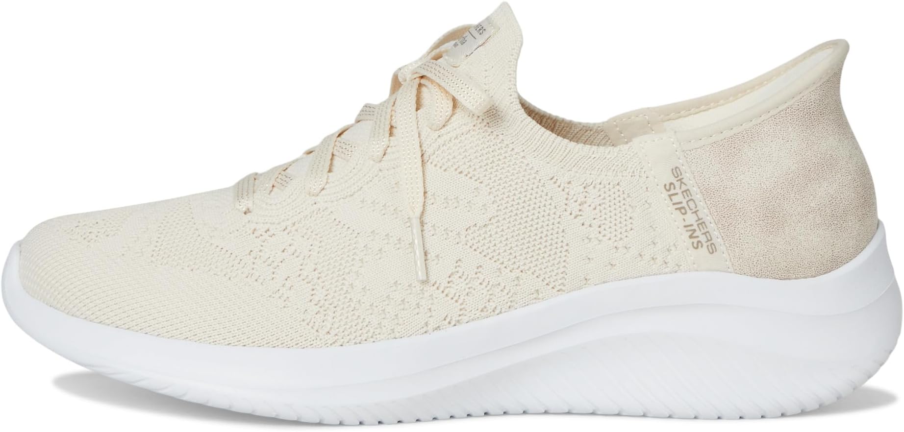 Кроссовки SKECHERS Martha Stewart - Ultra Flex 3.0 -Back On Track - HANDS FREE SLIP-INS, цвет Off-White — фото 4