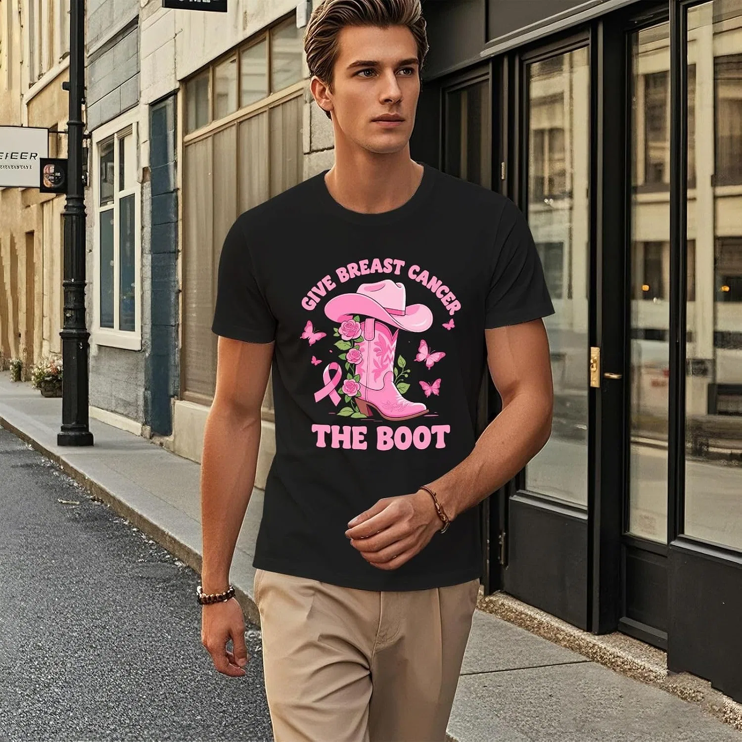 Футболка с графическим принтом Shirt-003 Generic, Black — фото 4