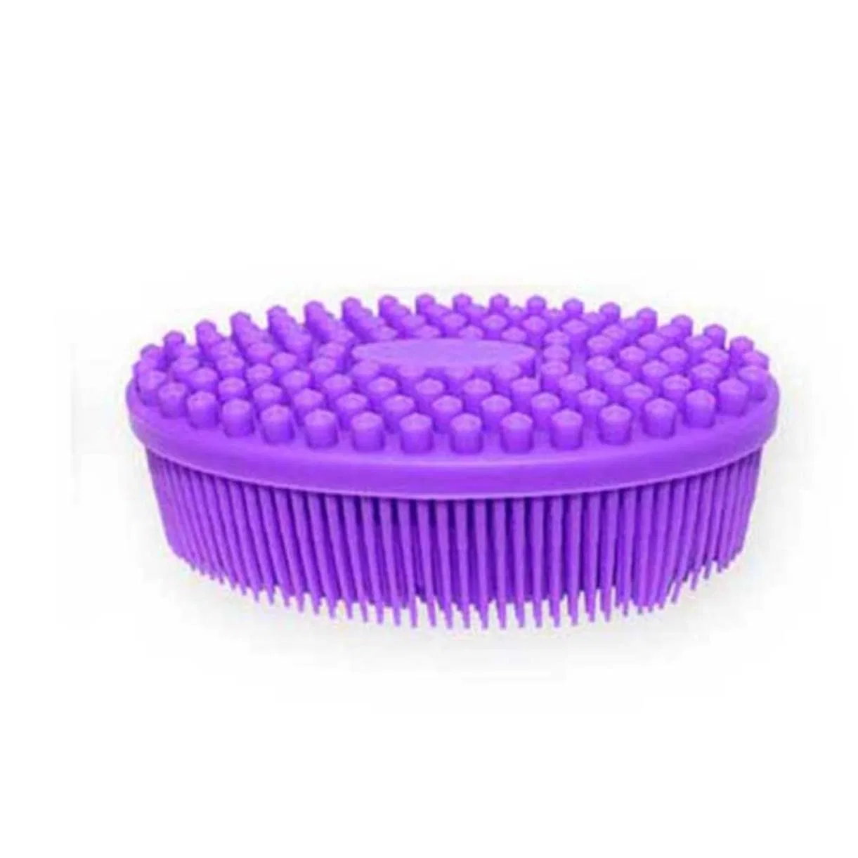 Щетка для тела силиконовая Beavorty, 3 шт, 12x7 см, Lilax3pcs — фото 3