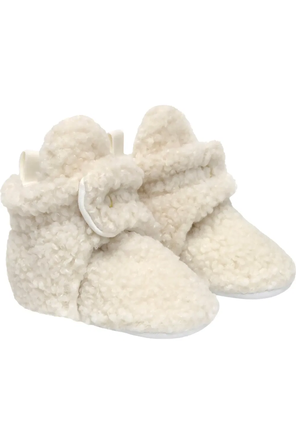 Пинетки для малышей на мягкой подошве Faux Shearling Robeez, бежевый