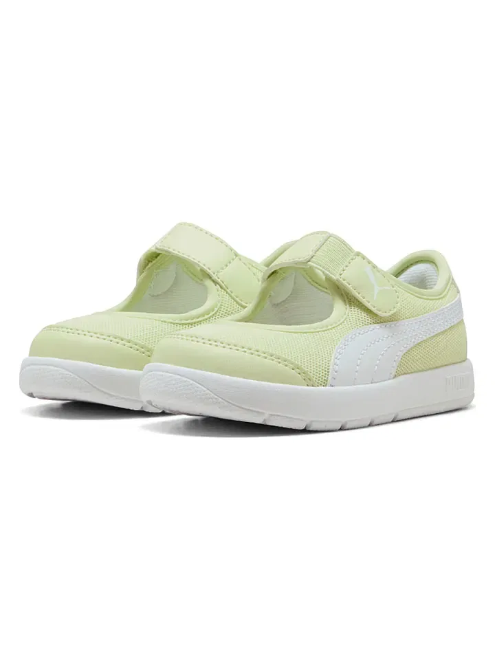 Кроссовки низкие Puma Courtflex v3 Lina V, зеленый