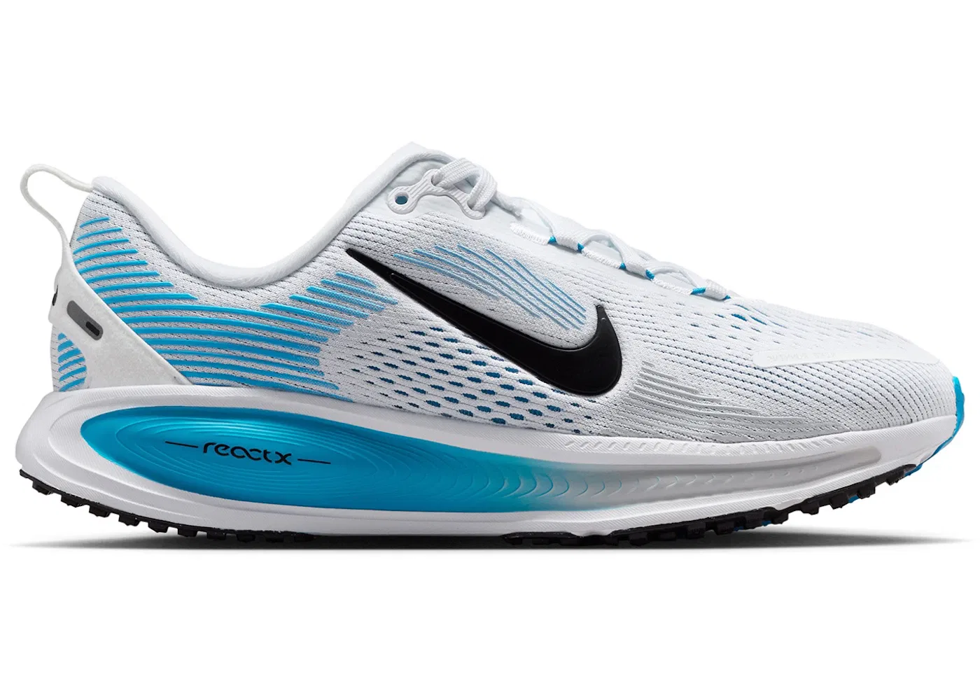 Детские кроссовки для бега Nike Vomero 18, White/Black/Pure Platinum/Blue Hero