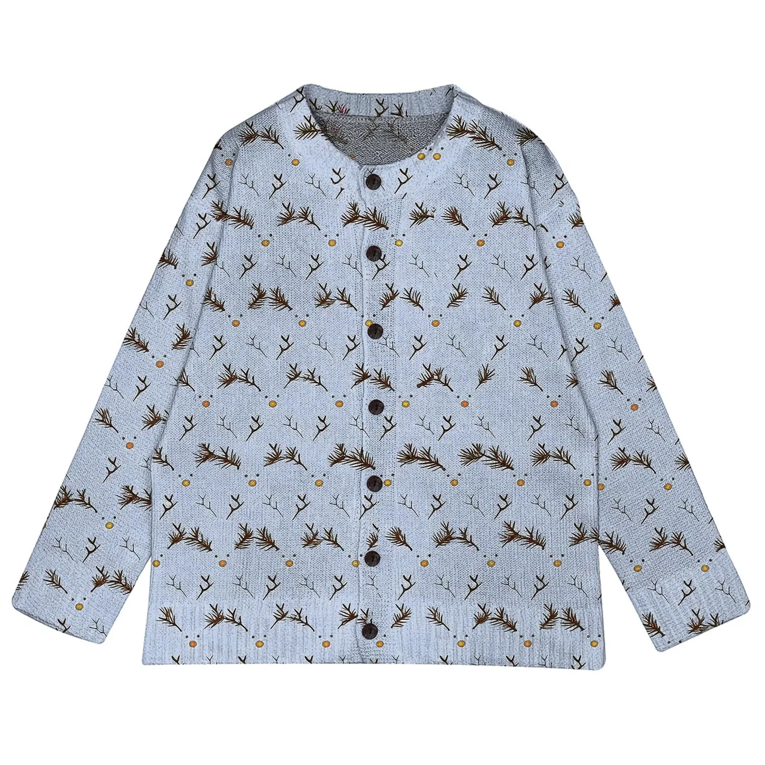 Женский кардиган с принтом оленя Cardigan natalizio da donna divertente novità stampa renna maglione cardigan aperto davanti abbottonatura maglione cappotto elegante casual vacanza giacca lavorata a maglia natalizia maglieria, Marina Militare — фото 4
