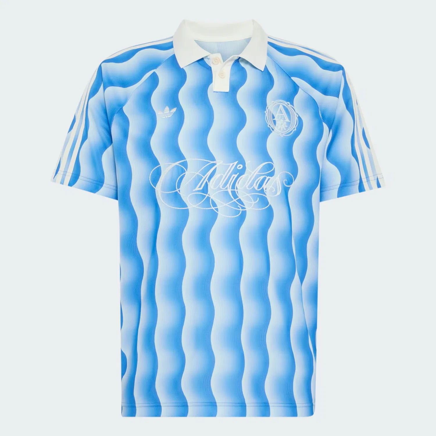 Мужская футболка свободного кроя Summer Glow Jersey Adidas Originals, синий — фото 4