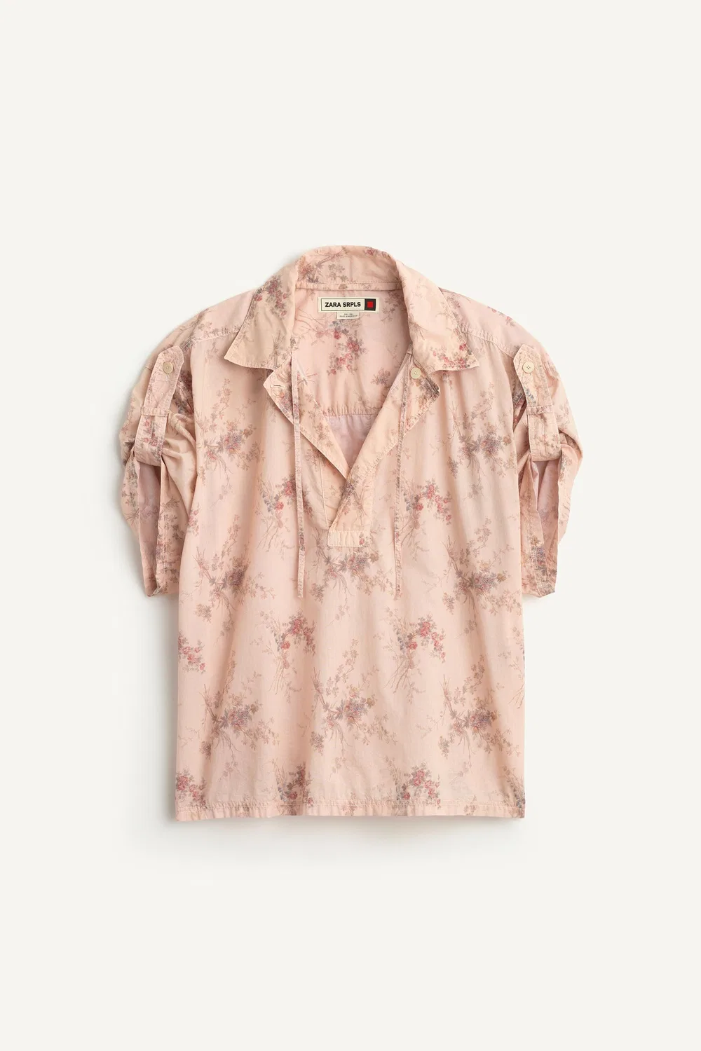 Рубашка SHRT SLV PRNT ZARA, Printed — фото 4