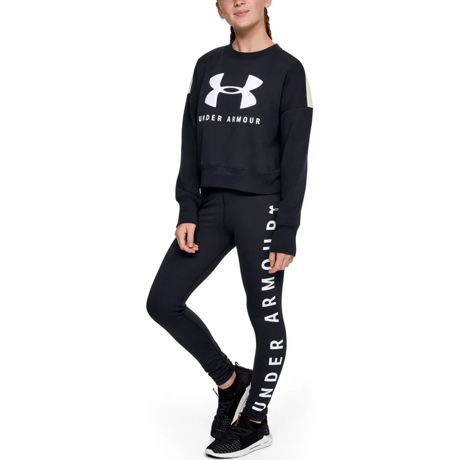Спортивные леггинсы с широким поясом Under Armour, Черный — фото 2