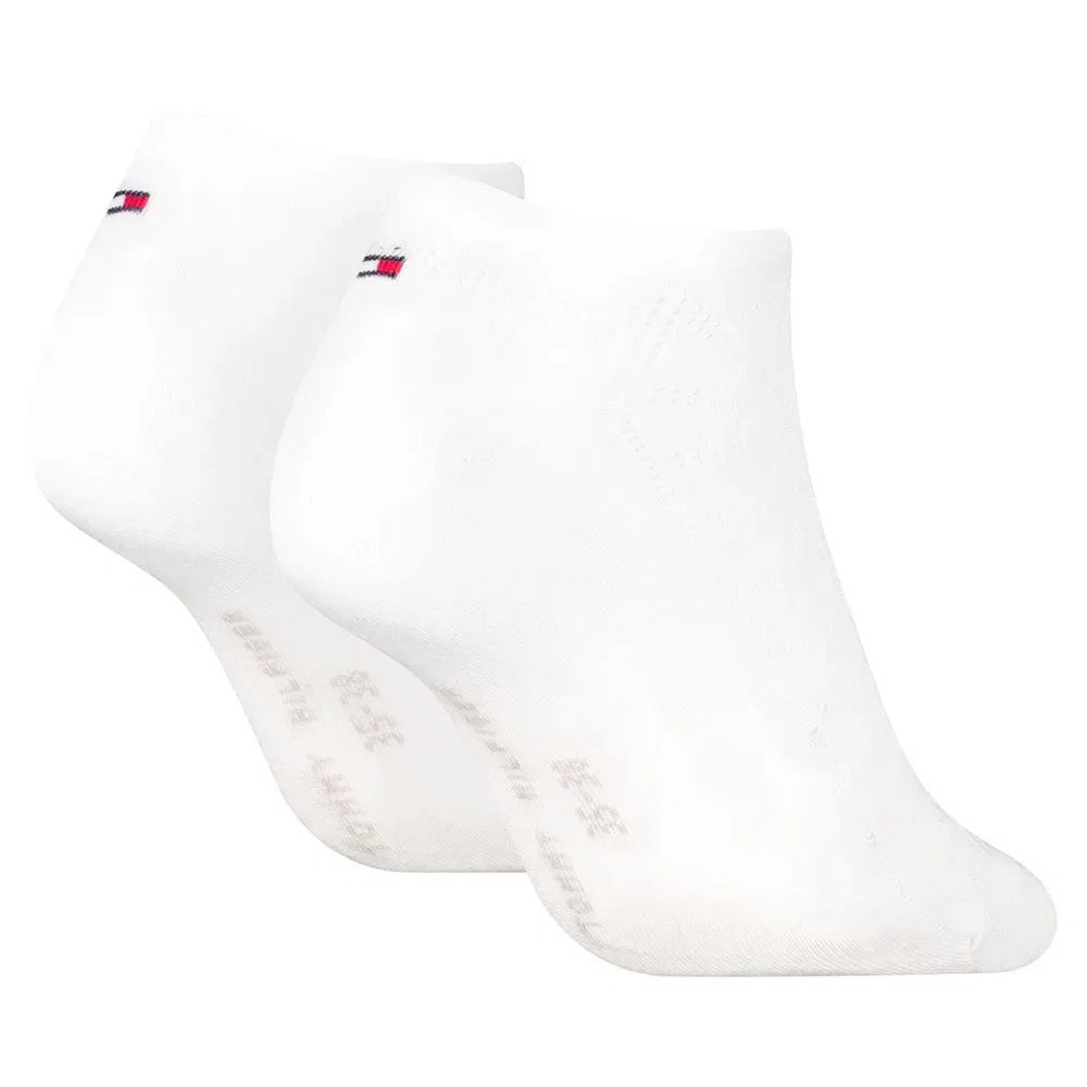 Женские носки-сникерсы с ажурным узором Summer Pelerine Tommy hilfiger, White — фото 2