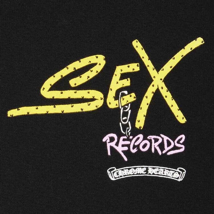 Худи Chrome Hearts x Matty Boy Sex Records Hoodie 'Black', черный — фото 4