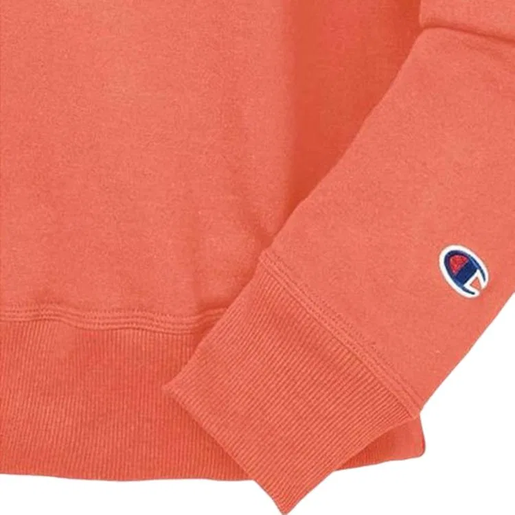 Детская толстовка с принтом Handwritten Print Letter Fleece Lined Champion, Watermelon Pink — фото 4