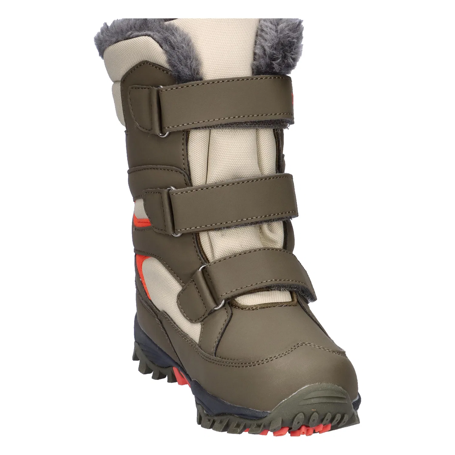 Детские зимние сапоги на липучках CMP Kids Hexis Snow Boot WP, Цвет Braun — фото 2