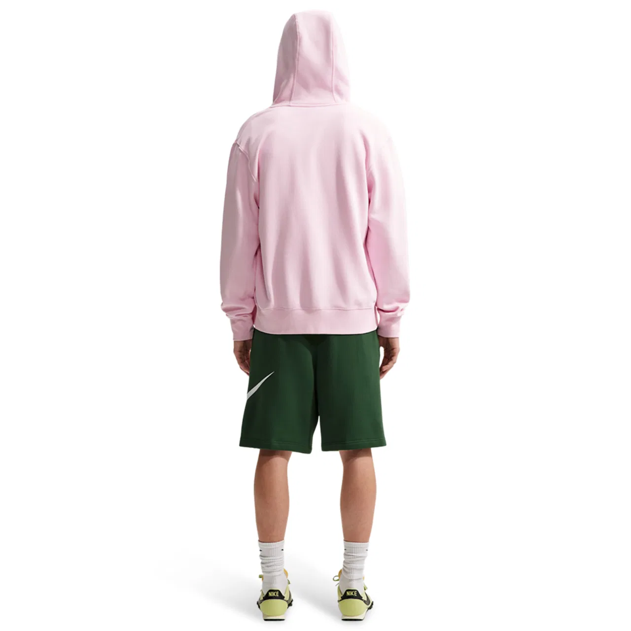 Мужские шорты Solo Swoosh Nike, цвет Fir/Fir/White — фото 4