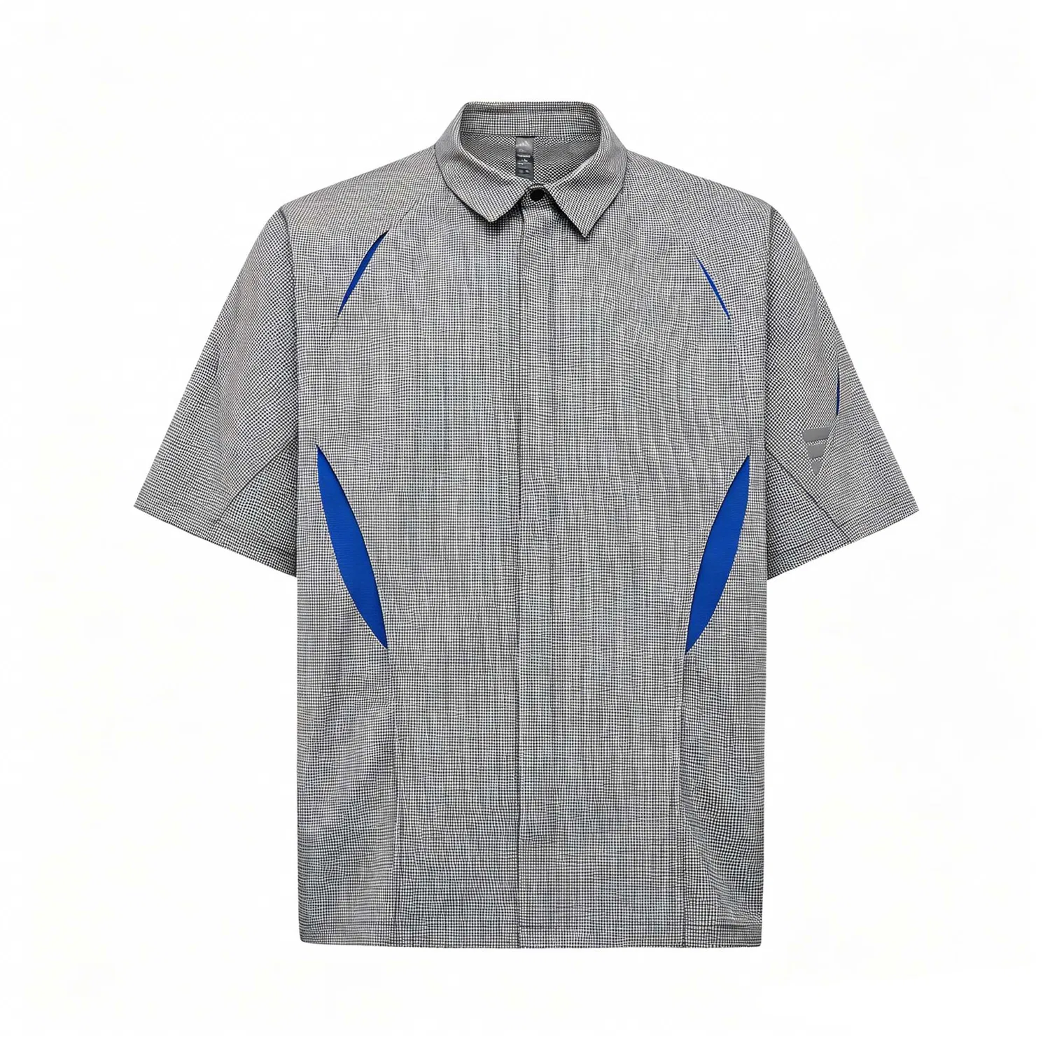 Рубашка спортивная с отложным воротником, Adidas, Gray
