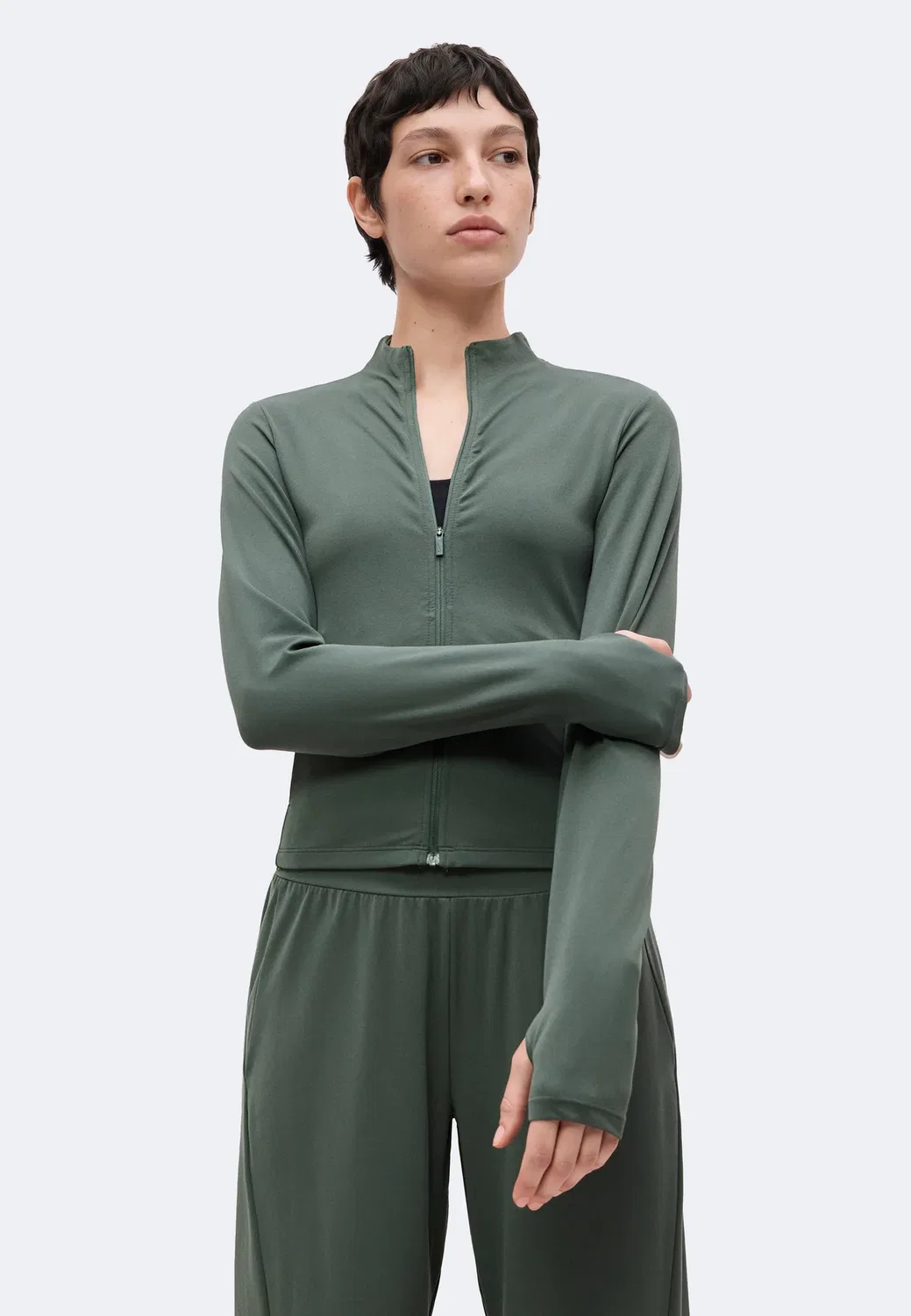 Zenvy - тренировочная куртка Nike Performance, Camo Green/White — фото 4