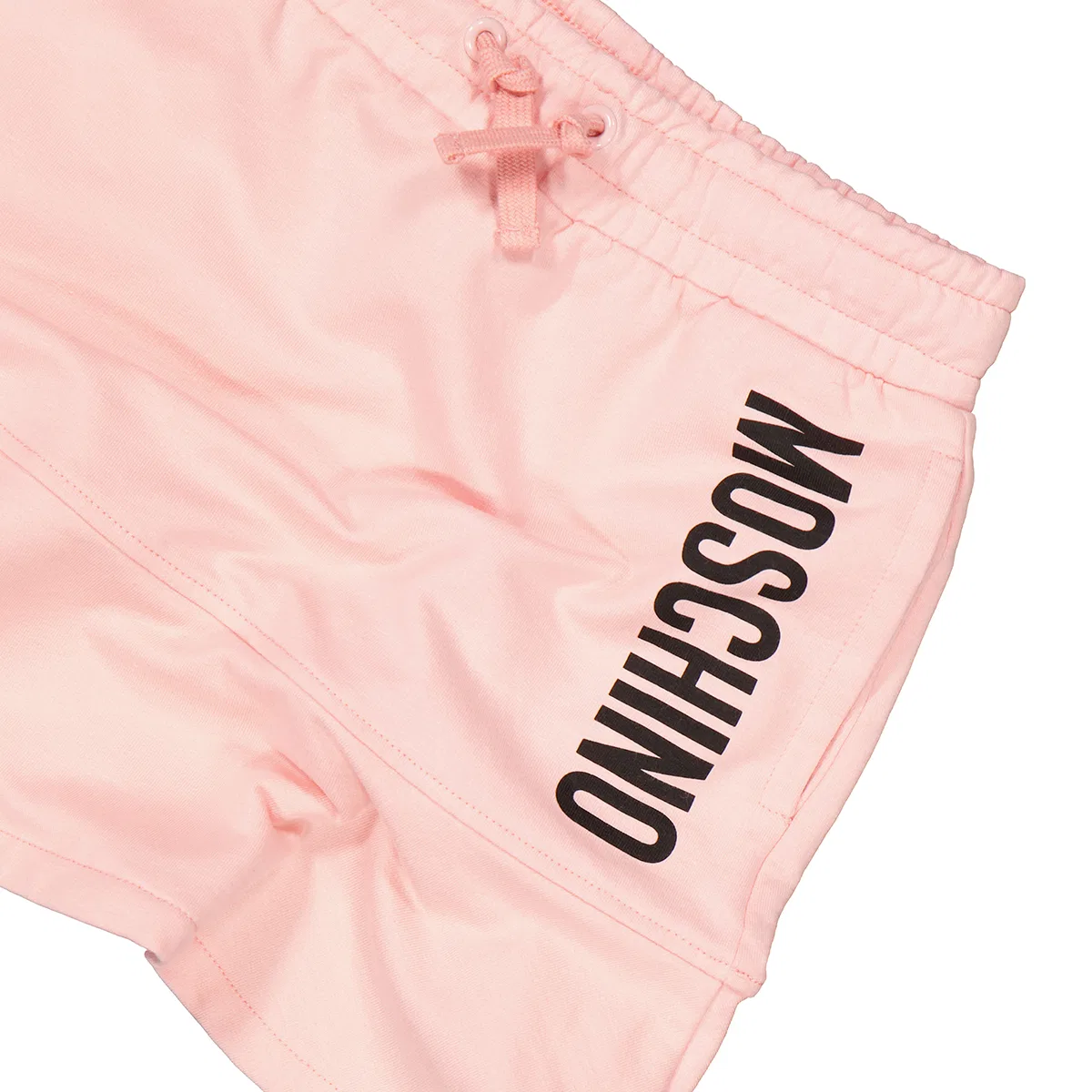 Юбка с принтом и оборкой Kids Logo Print Ruffle-Hem Skirt Moschino, Pink — фото 3