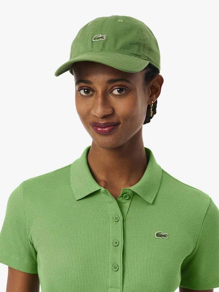 Футболка поло LACOSTE Apple Green, Slim Fit, Яблочно-зеленый — фото 2