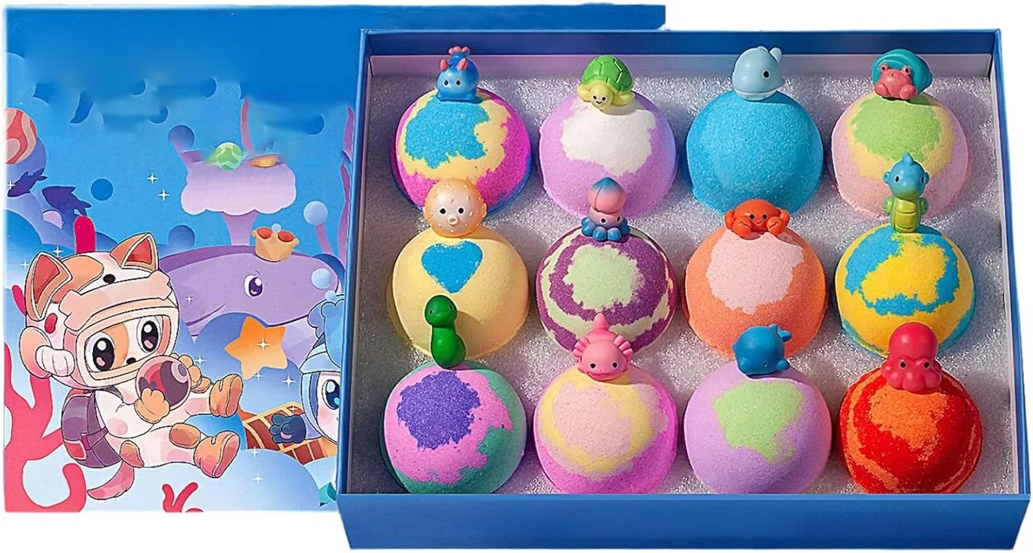 Набор бомбочек для ванны Морские, 12 шт, Generic, 750 г, C — фото 3