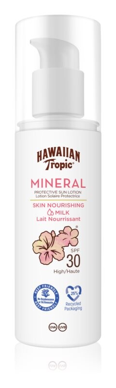 

Защитный солнцезащитный лосьон SPF 30 Hawaiian Tropic Mineral Sun Milk