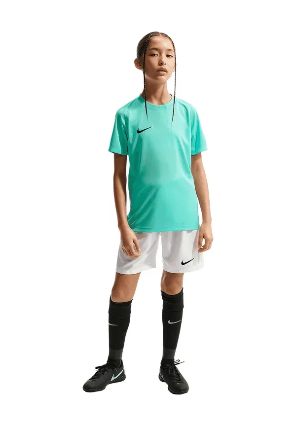 Футболка дышащая Sports T-shirt Nike Performance, бирюзовый, черный — фото 4