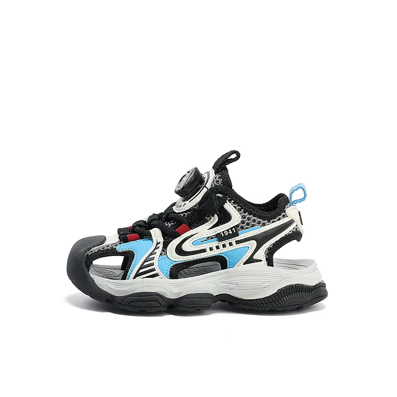 Детские сандалии с закрытым носком Jeep Leisure Collection, Sky Blue/Obsidian Black