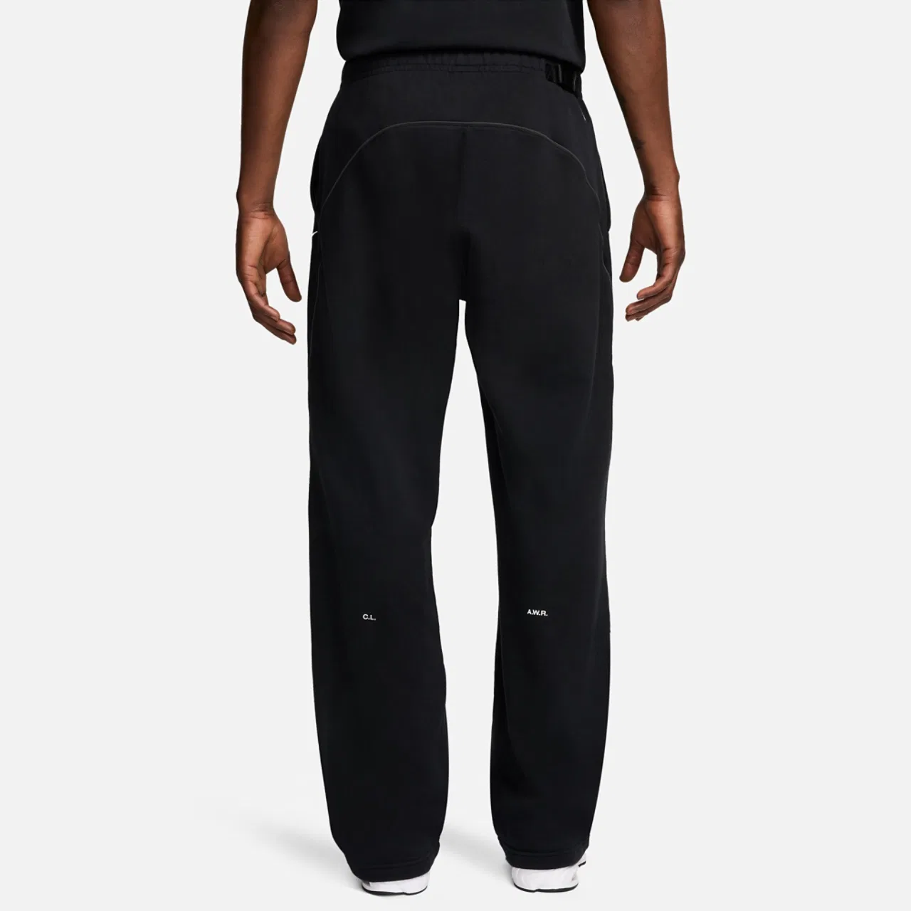 Мужские брюки из флиса NOCTA OH Nike, черный/белый — фото 2