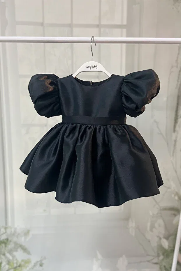 Детское платье для девочек пышное Bertuğ Bebek, Black