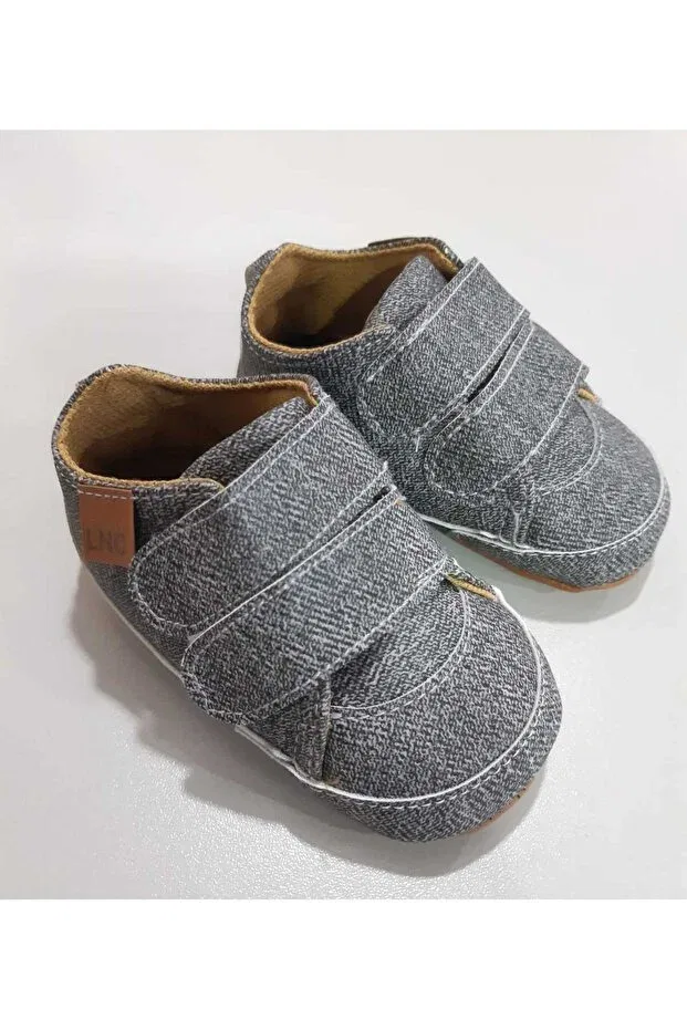 Детские тапочки для девочек хлопковые Sönmez Baby, Smoke Grey