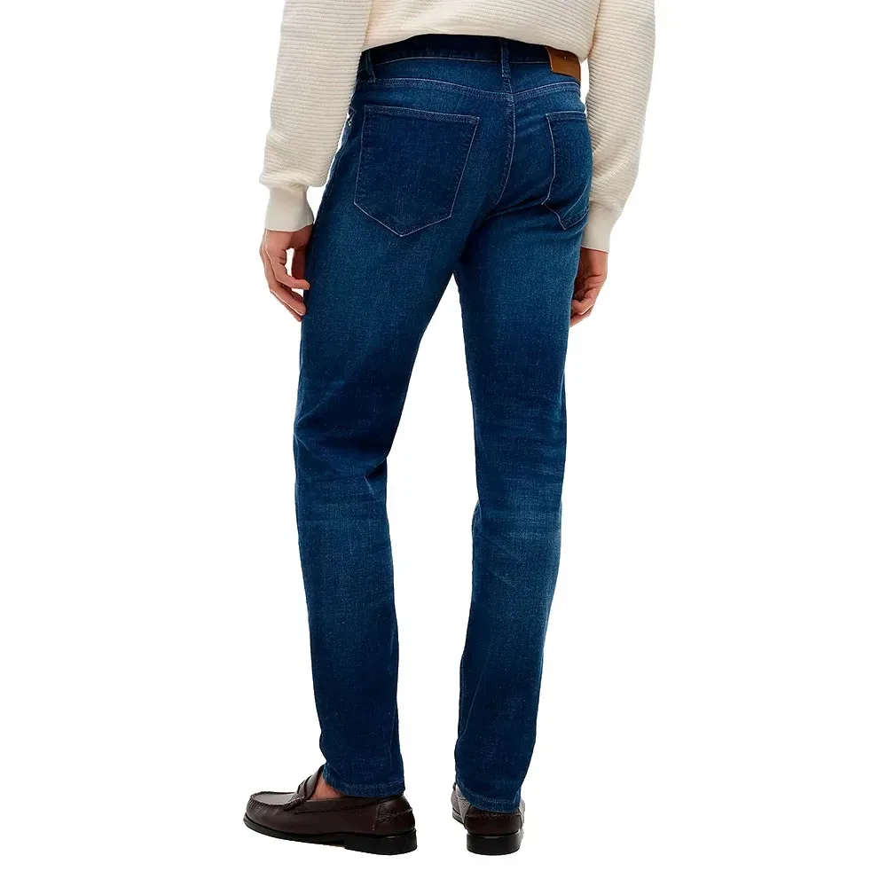 Мужские джинсы с зауженным кроем Bleecker Gene Slim Fit Tommy hilfiger, Blue — фото 2